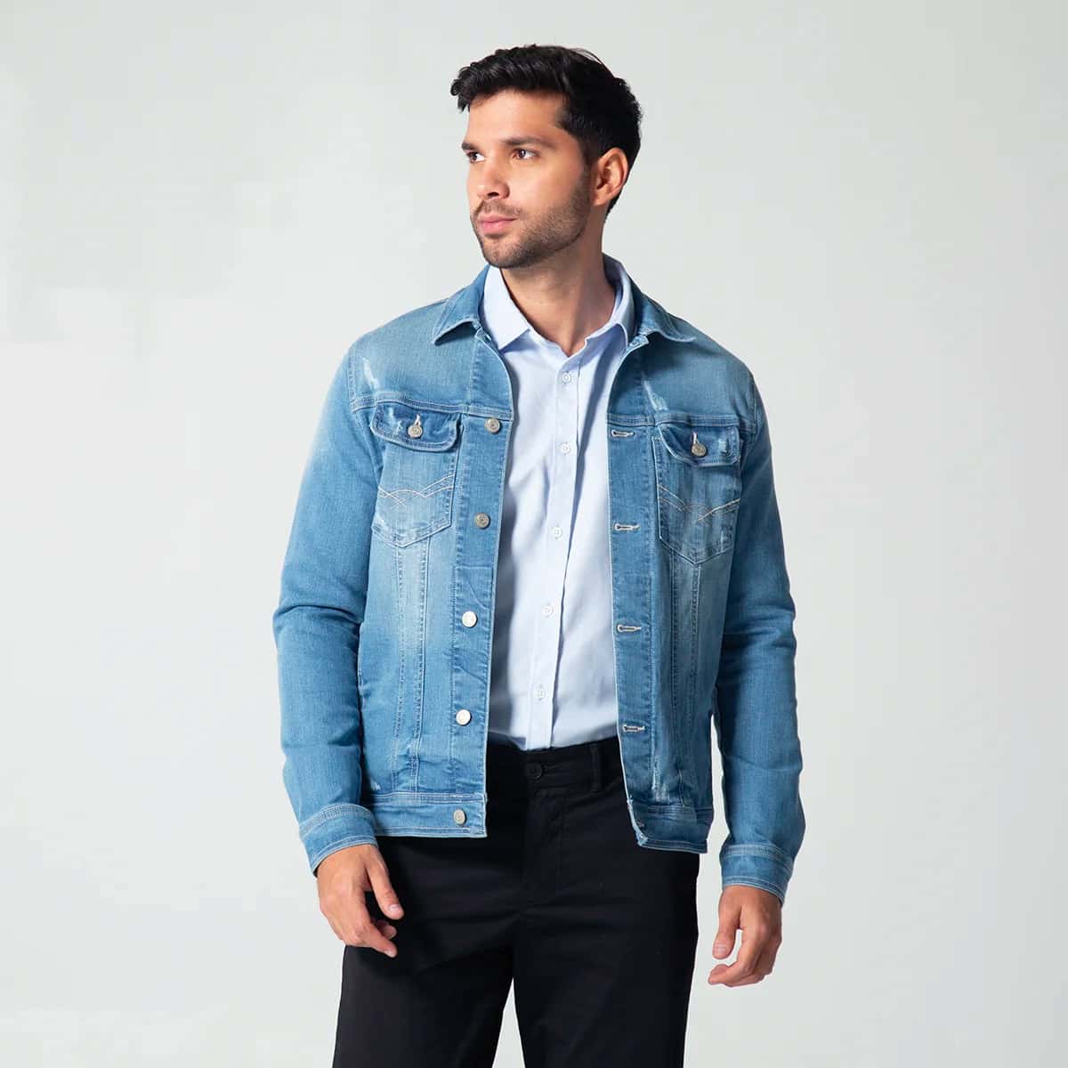 Chaqueta Clasica Denim Slim Rkd