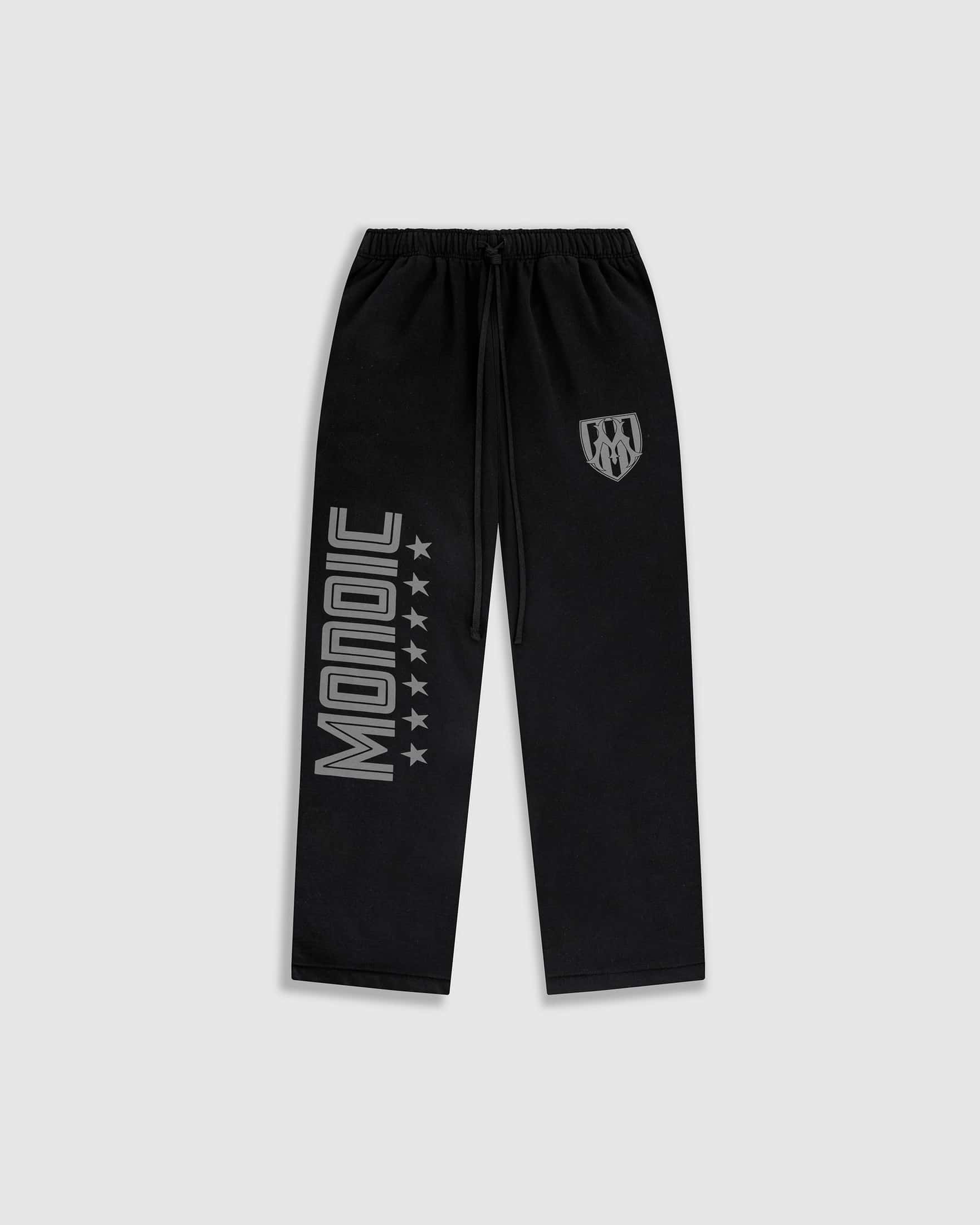 Jogger Wide Fit Shield - Negro