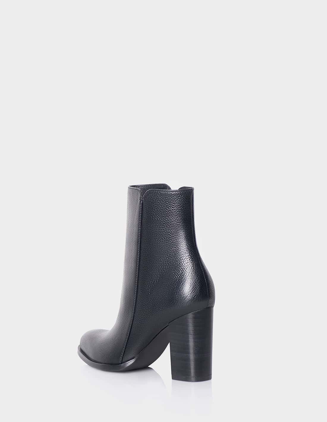 Botin Pamela Cuero Negro - miniatura 7