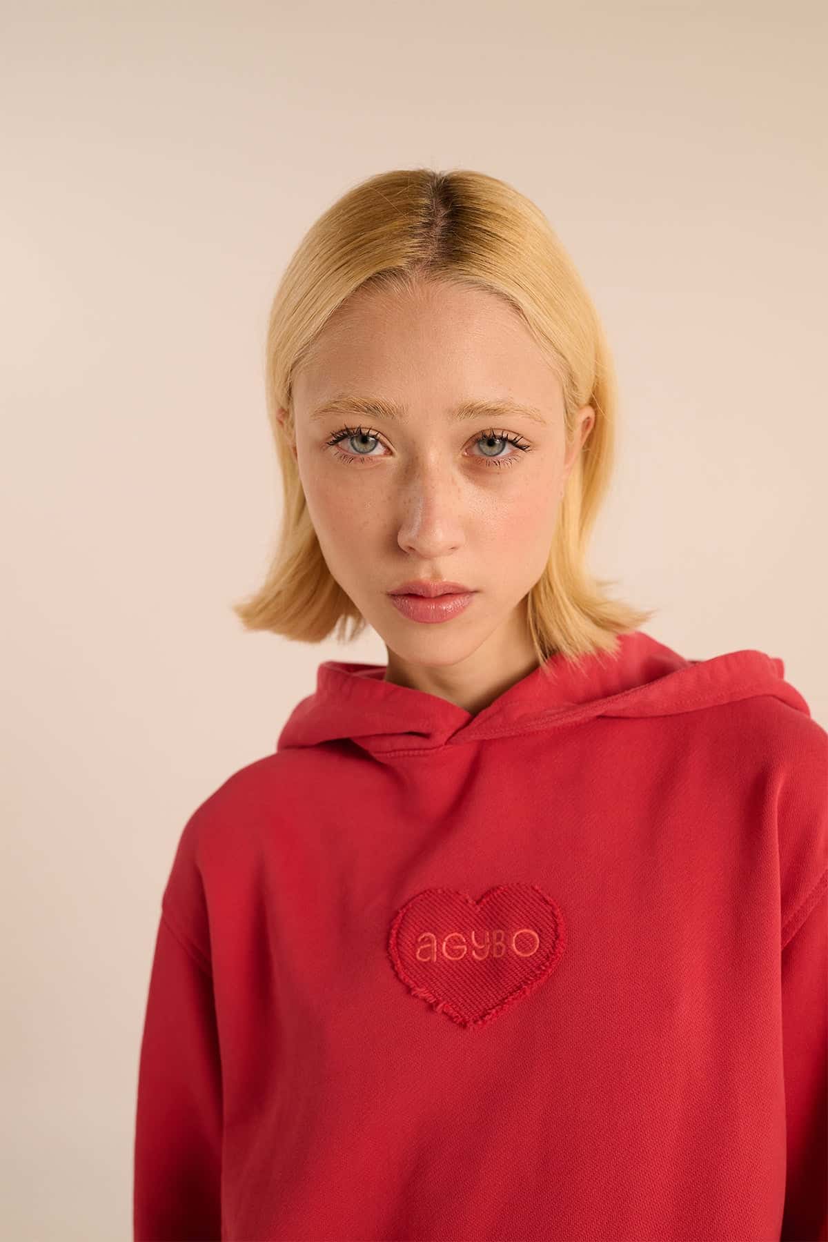 CORE HOODIE RED - miniatura 3