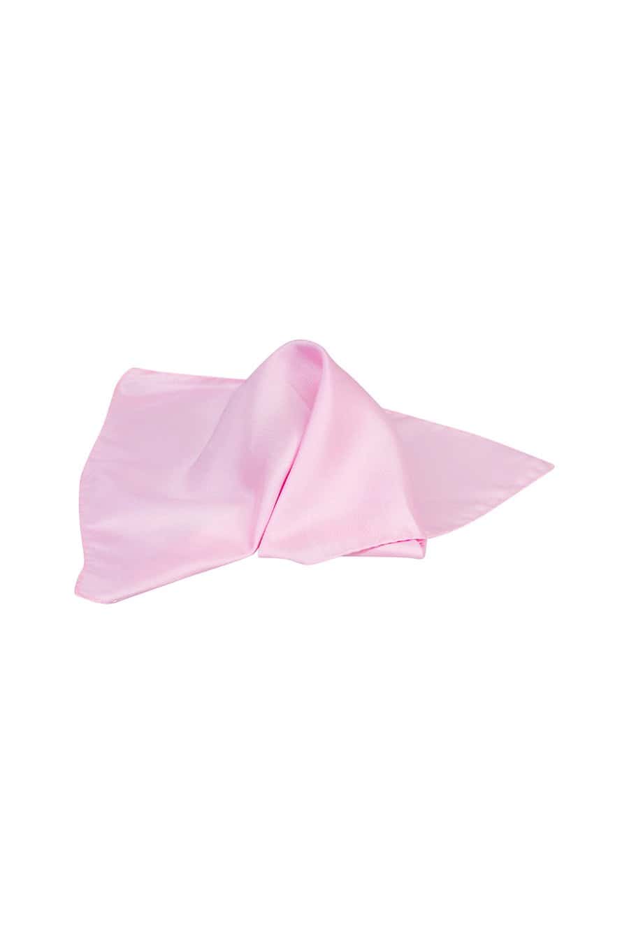 Men's silk pink handkerchief