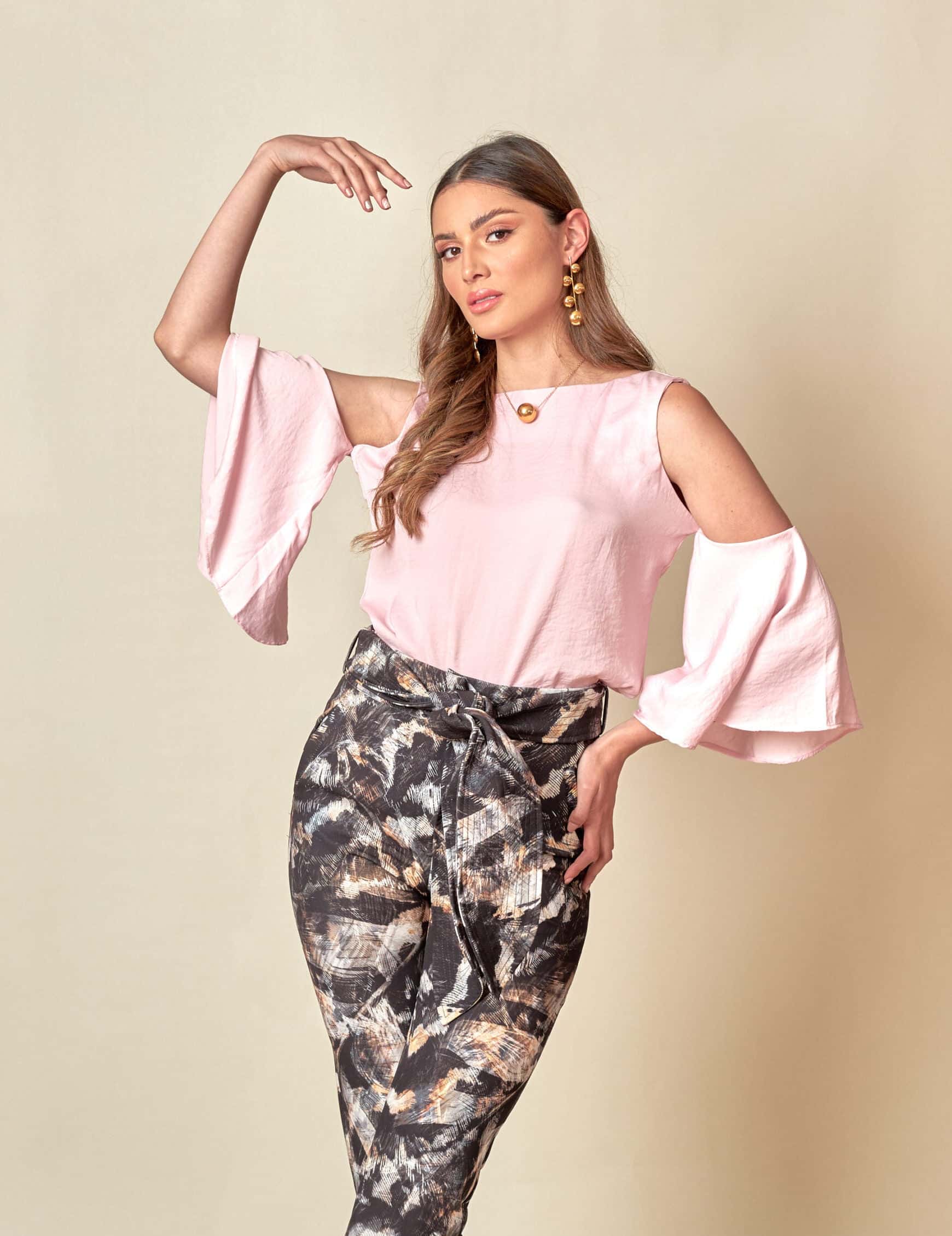 Blusa Lili Palo De Rosa