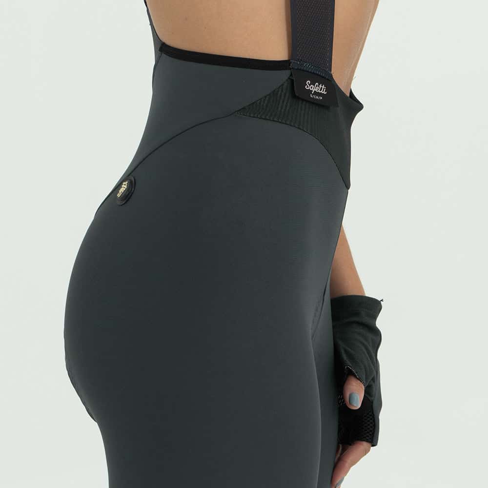 PANTALONETA CICLISMO TOSCANA 2.0 + GRIGIO PARA MUJER - miniatura 5