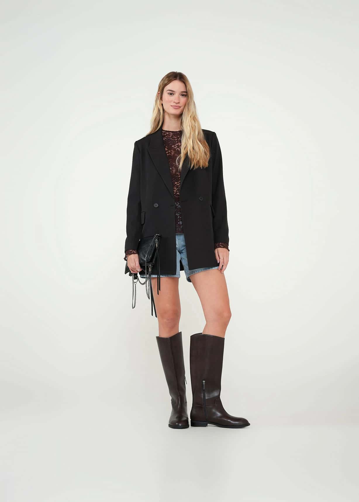 Blazer clásico con botón