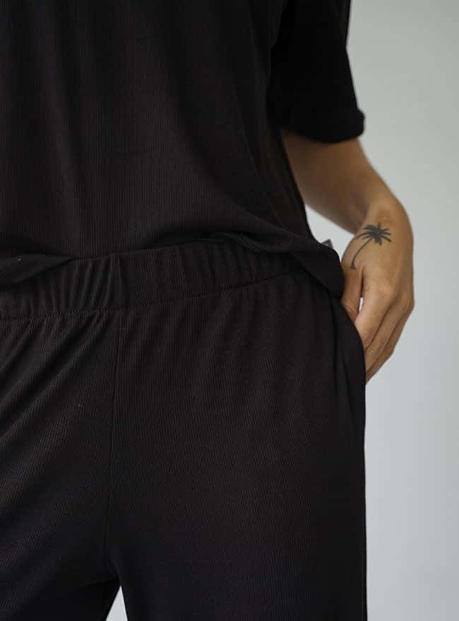Cozy Rib Set - Negro - miniatura 6