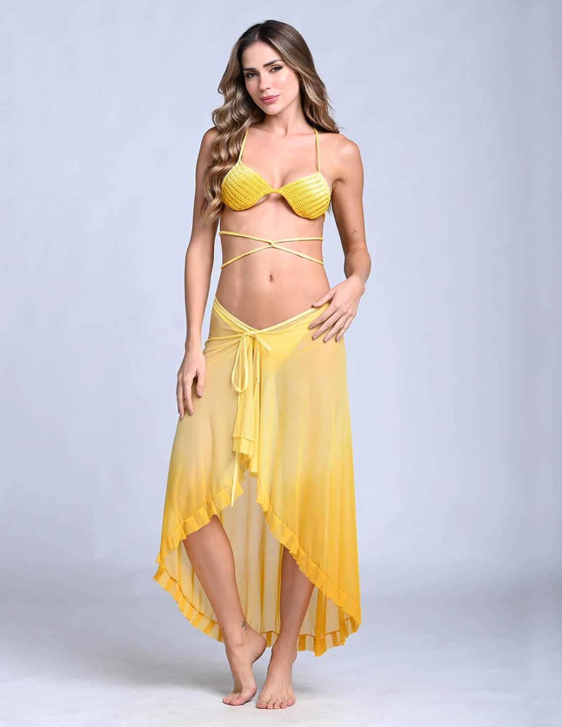Pareo Calm Faded Yellow