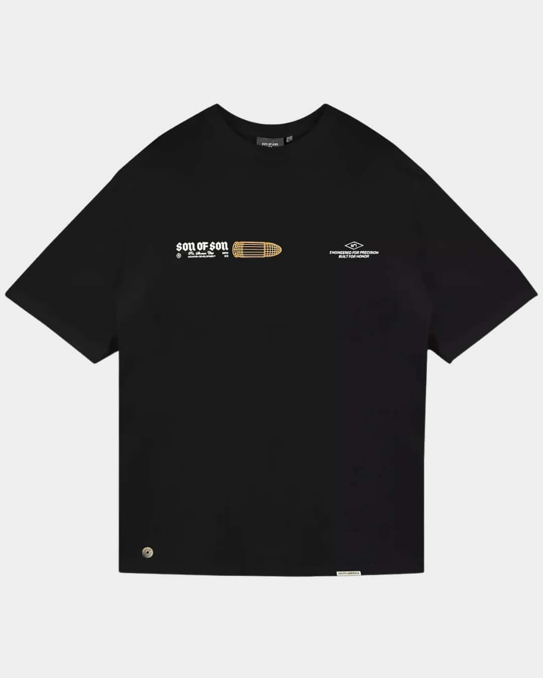 PRECISION DIVISION – BLACK TEE - miniatura 1