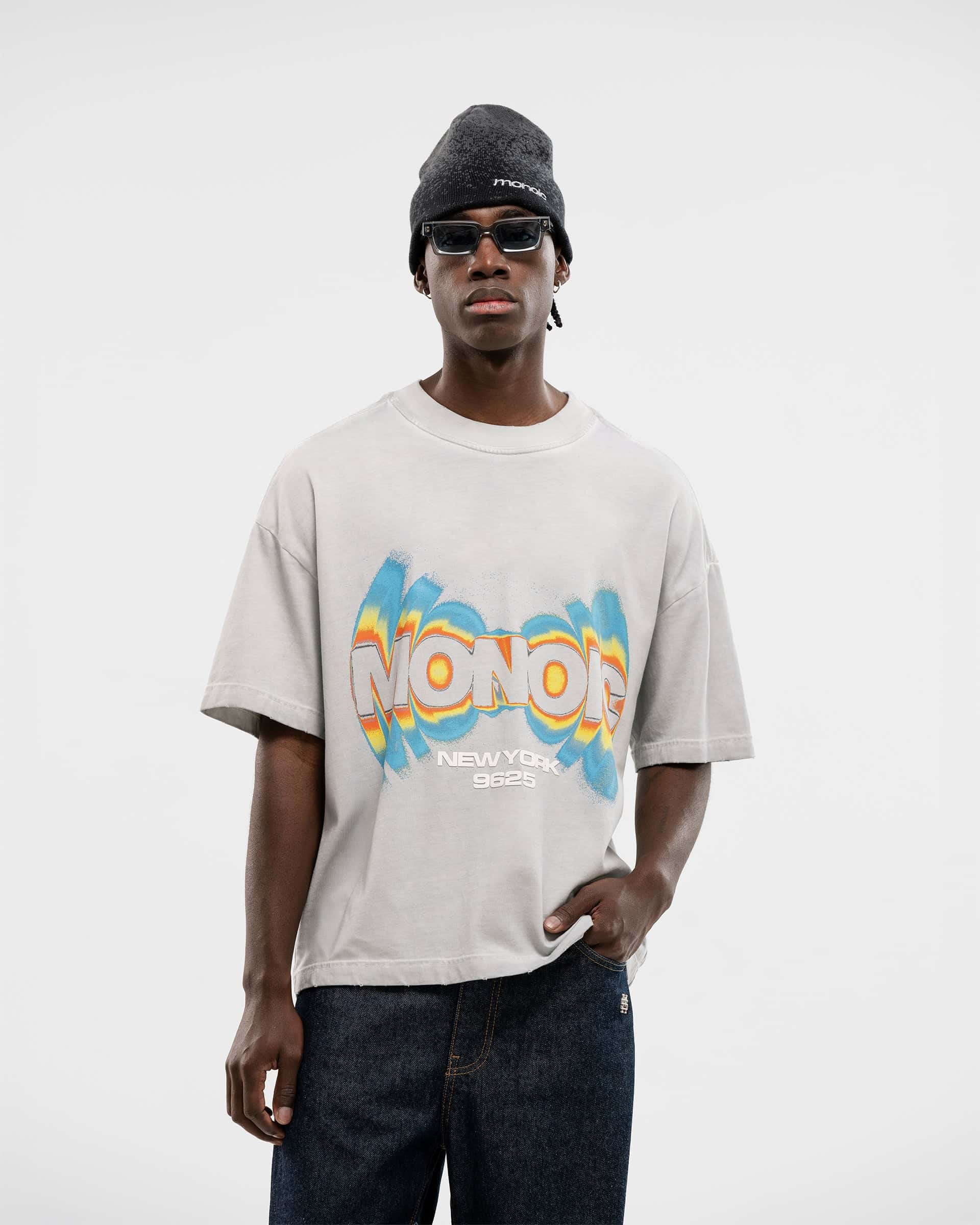 Camiseta Rush - Gris Desgastado - miniatura 2