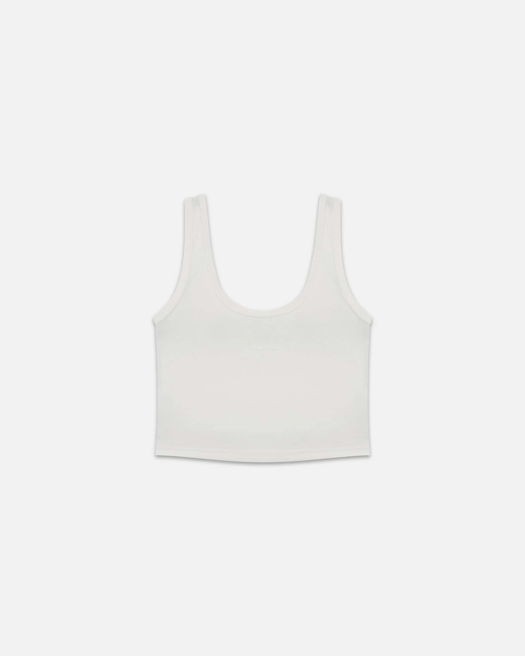 W Line Basic Tank Top White