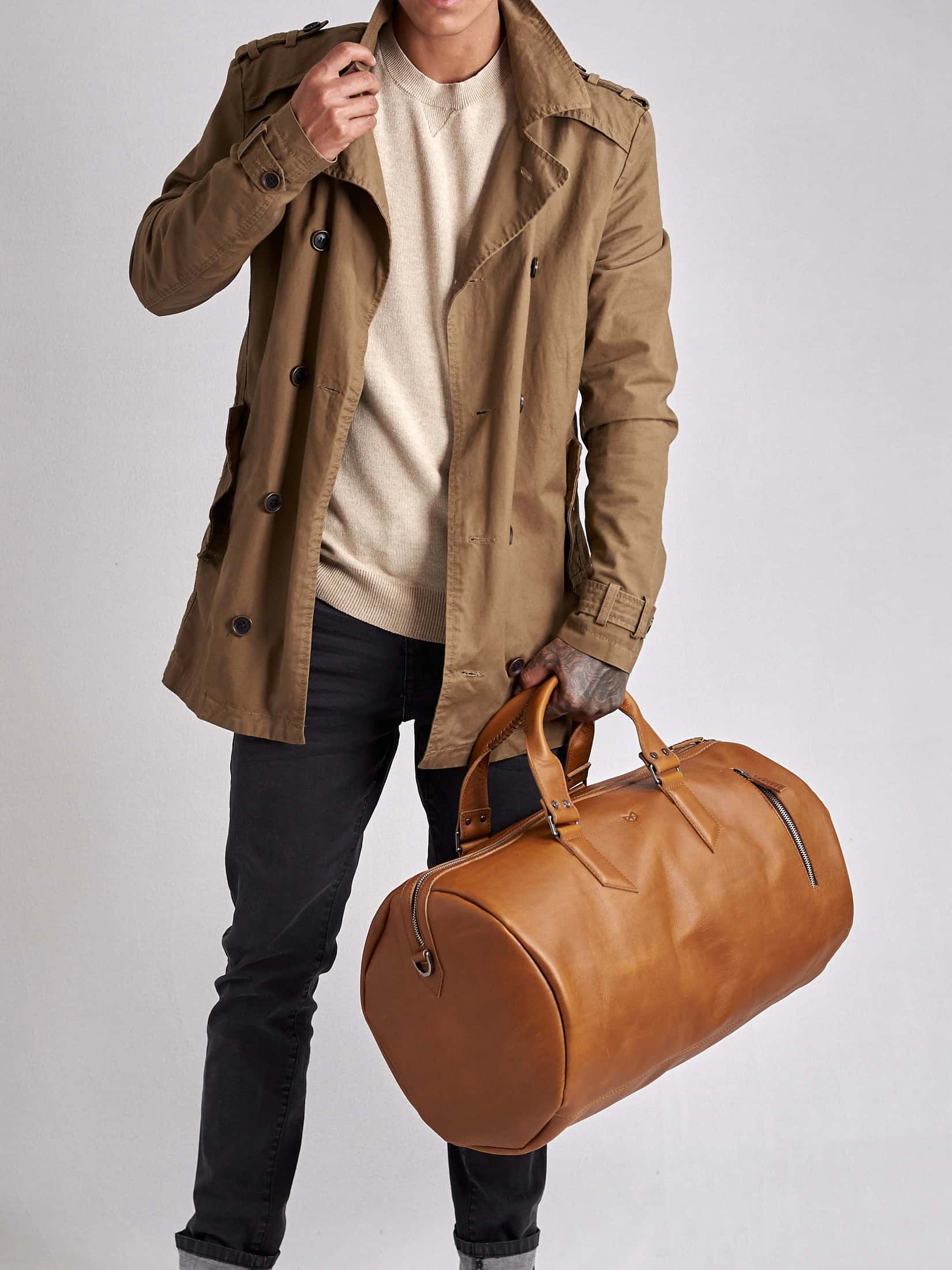 Substantial Duffle Bag · Tan