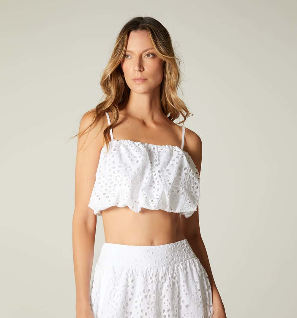 Blusa globo tiras