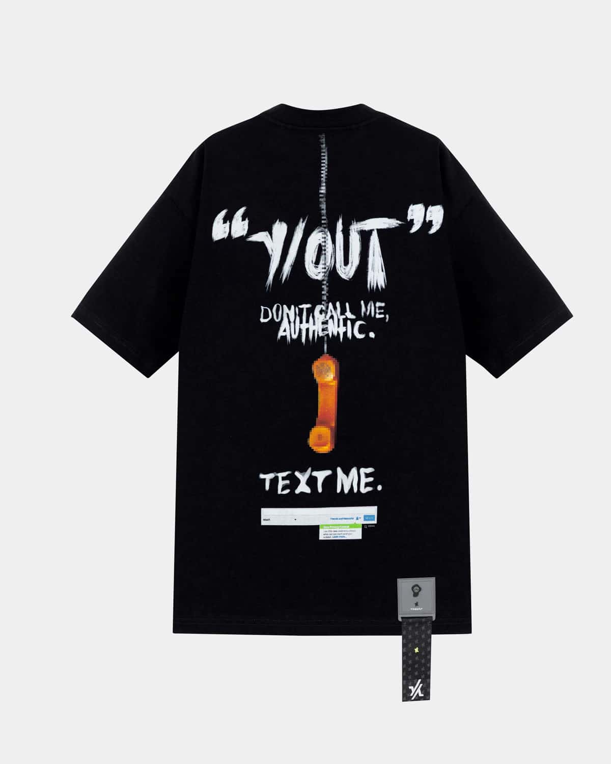 TEXT ME T-SHIRT - miniatura 1