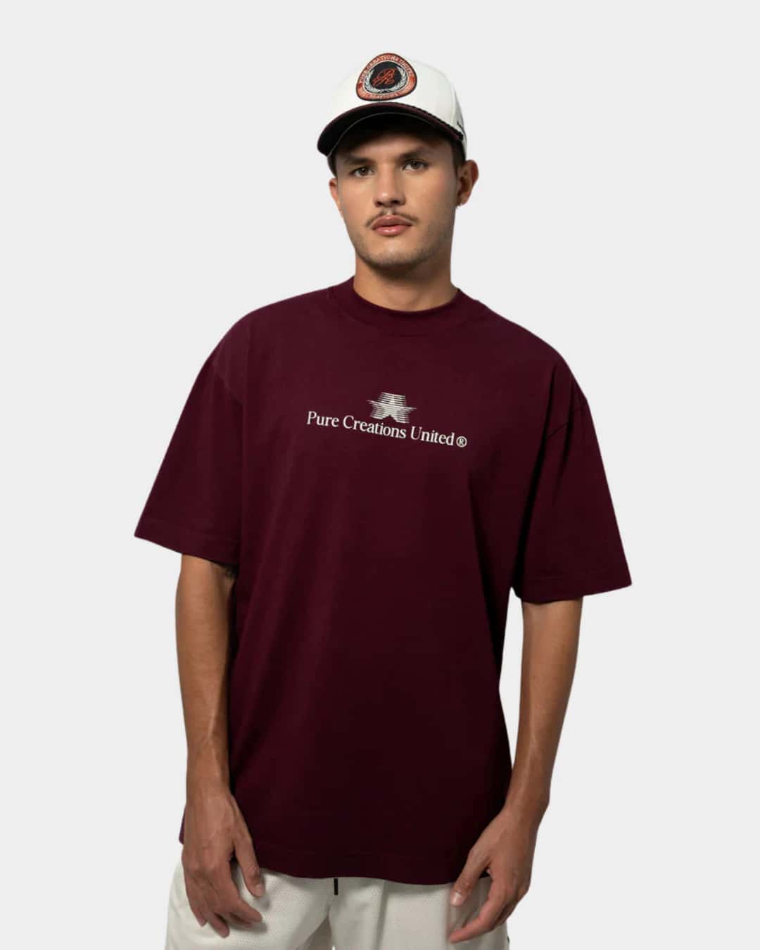 STILL HUNGRY BURGUNDY T-SHIRT - miniatura 1