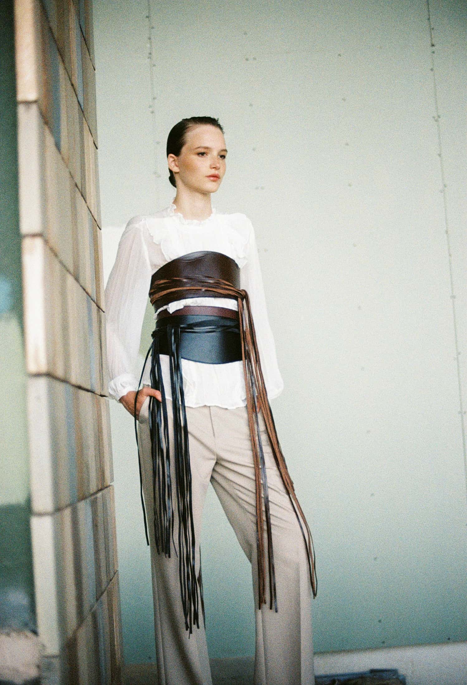 "EL VIENTO" BELT NEGRO - miniatura 3