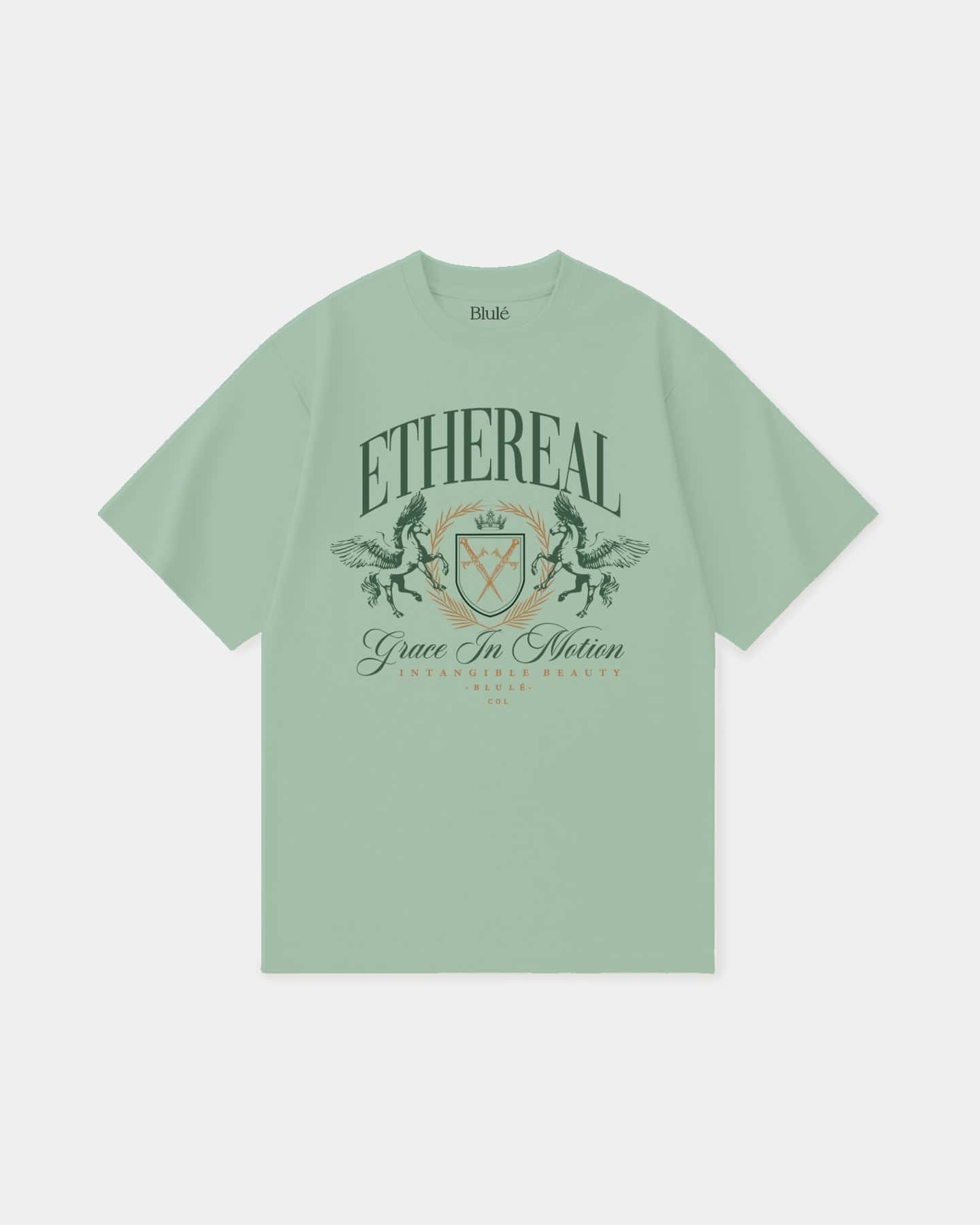 Oversized T Shirt Ethereal Light Green