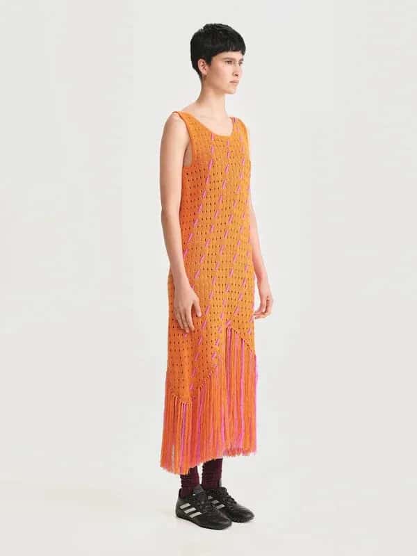 Vestido Vacaciones Naranja - miniatura 4