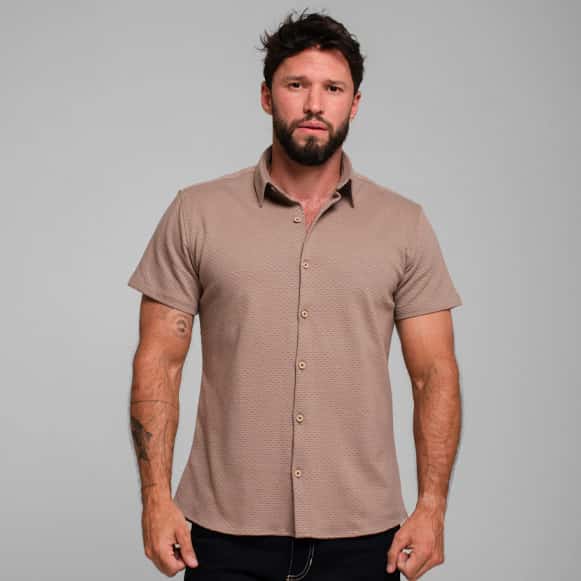 CAMISA MC 70% ALGODON 30% POLIESTER