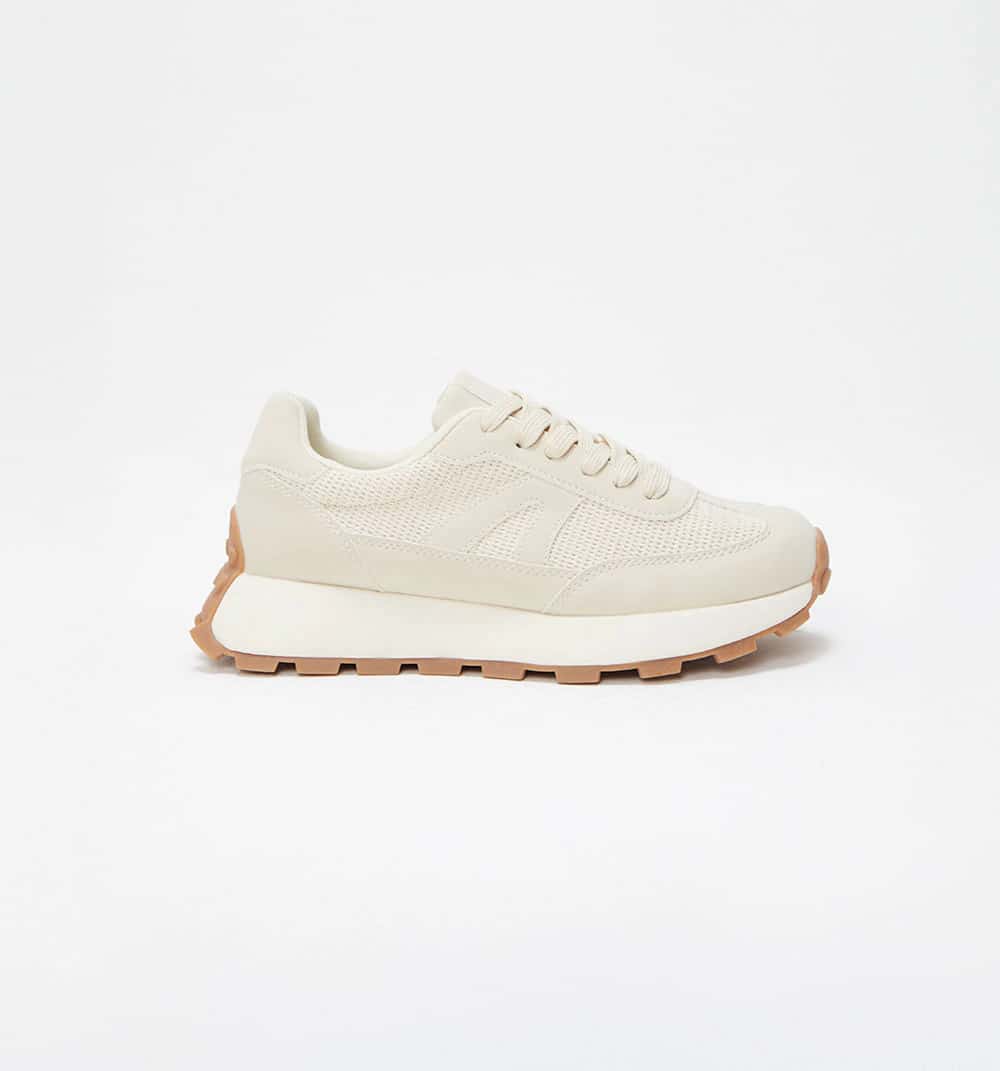 Tenis combinacion de materiales