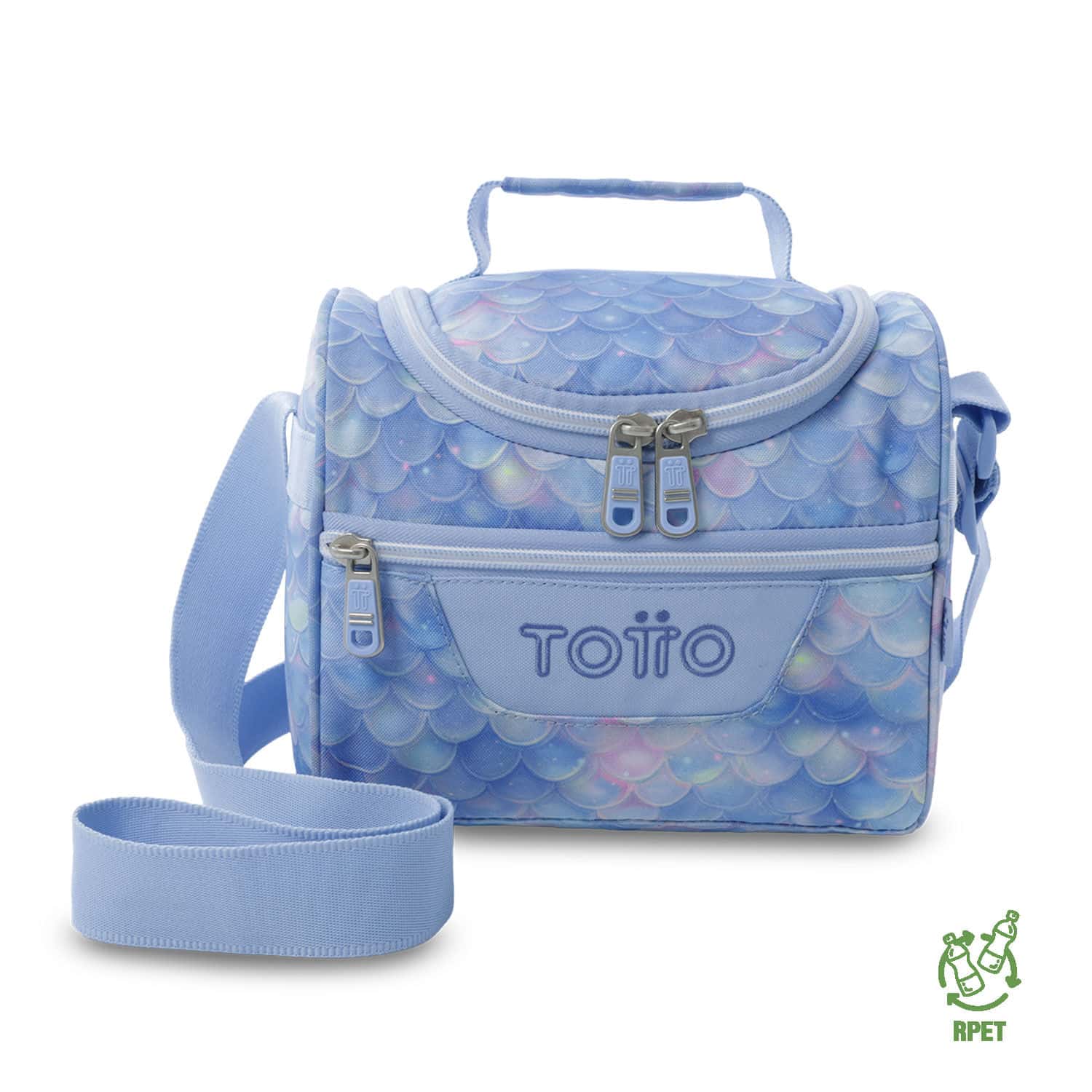 Lonchera Térmica para Mujer Pizarra Mediano Azul