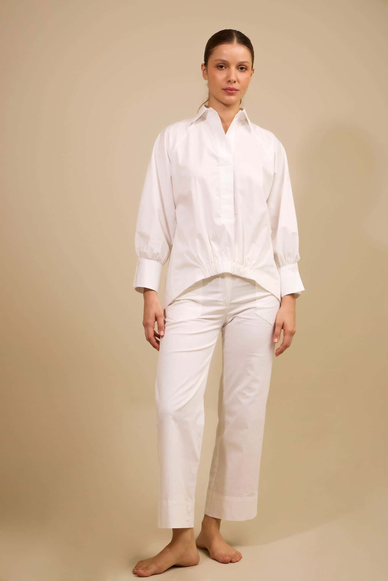 PANTALÓN VELERO BLANCO - miniatura 2