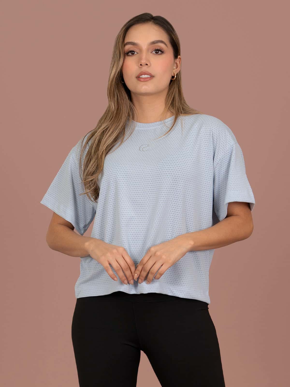 camiseta tulum panal blue