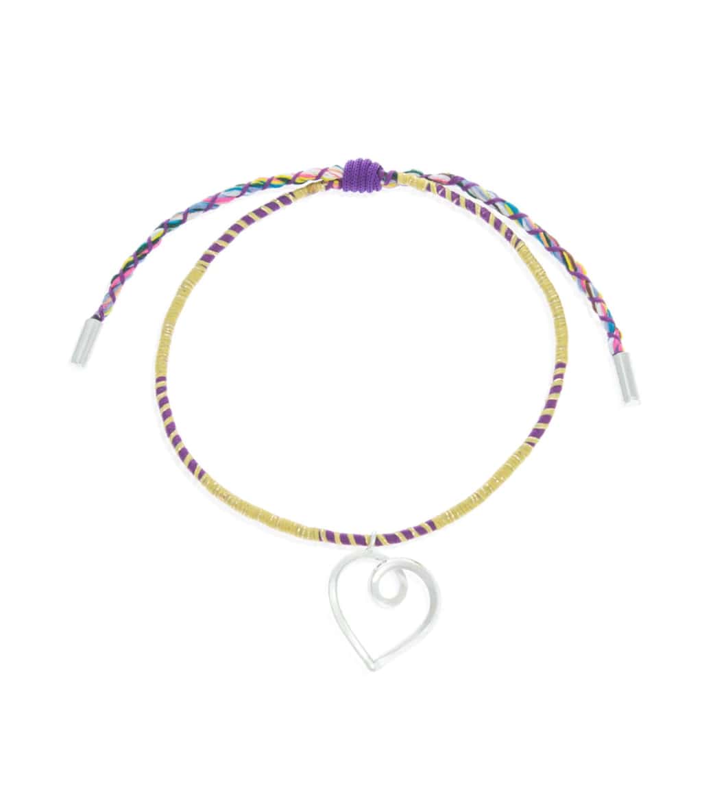 Pulsera Corazón en Plata 925