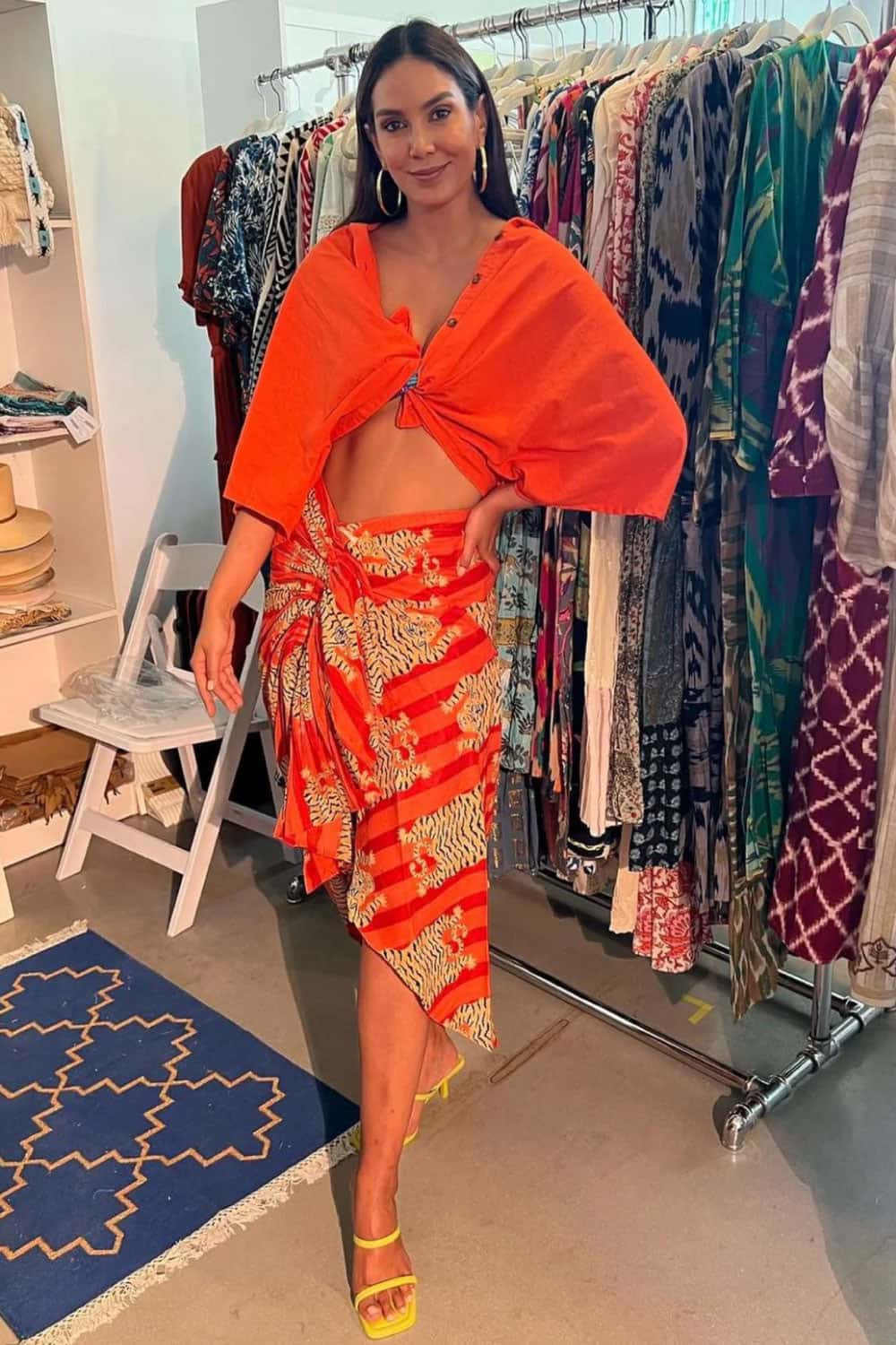 Tiger Pareo Skirt - miniatura 1