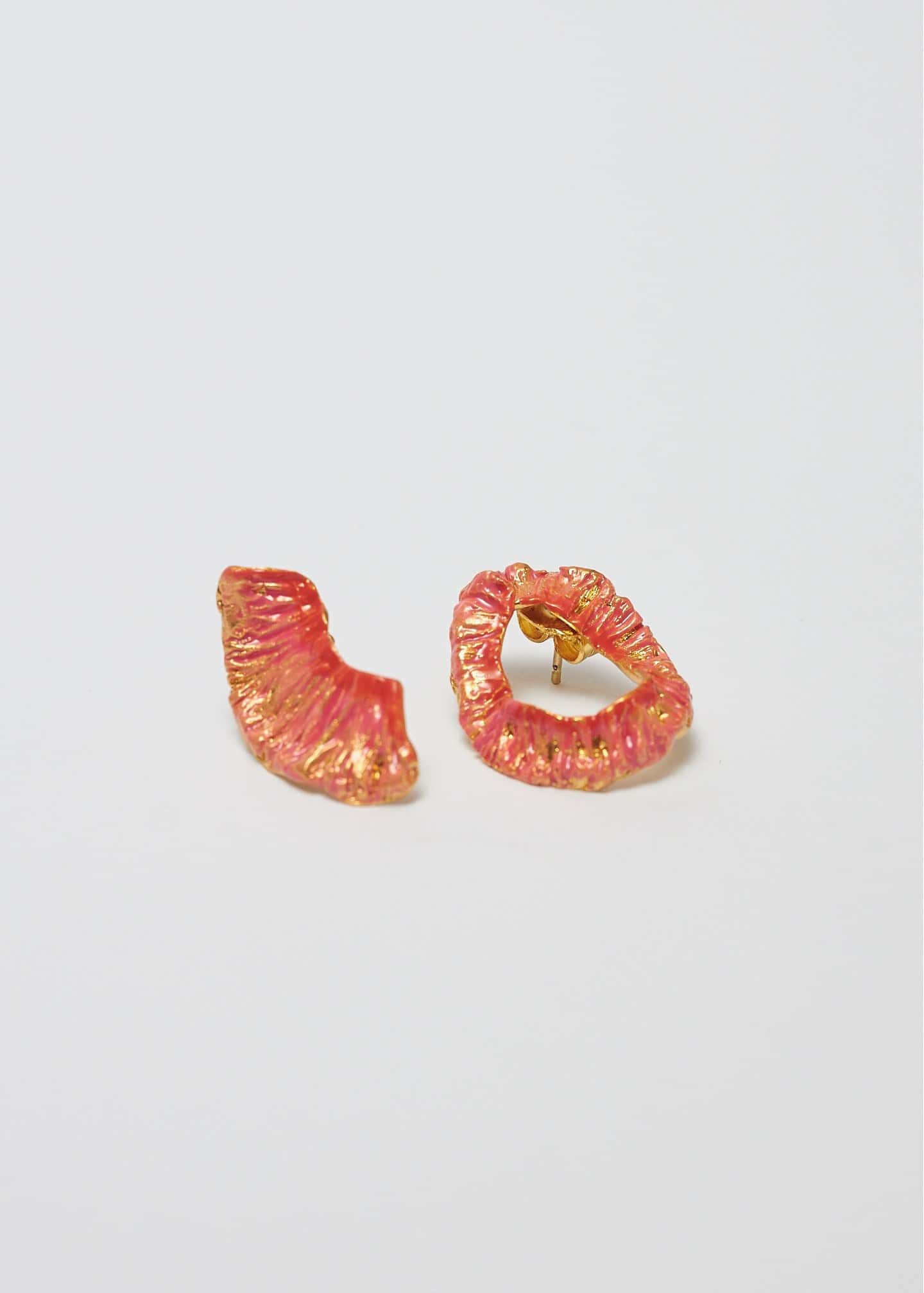 ASYMMETRICAL SUNSET EARRINGS