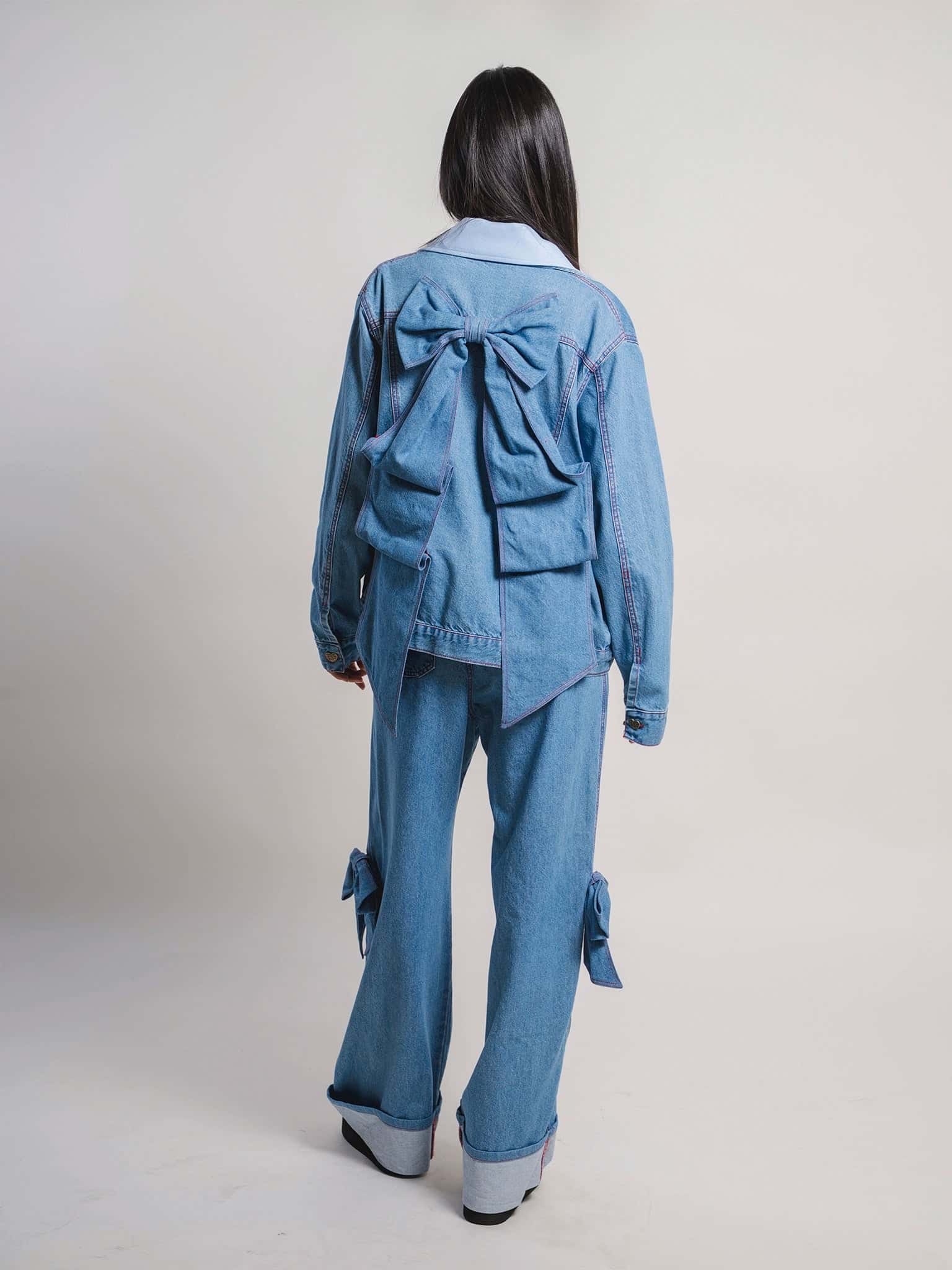 Chaqueta Denim Moño - miniatura 3