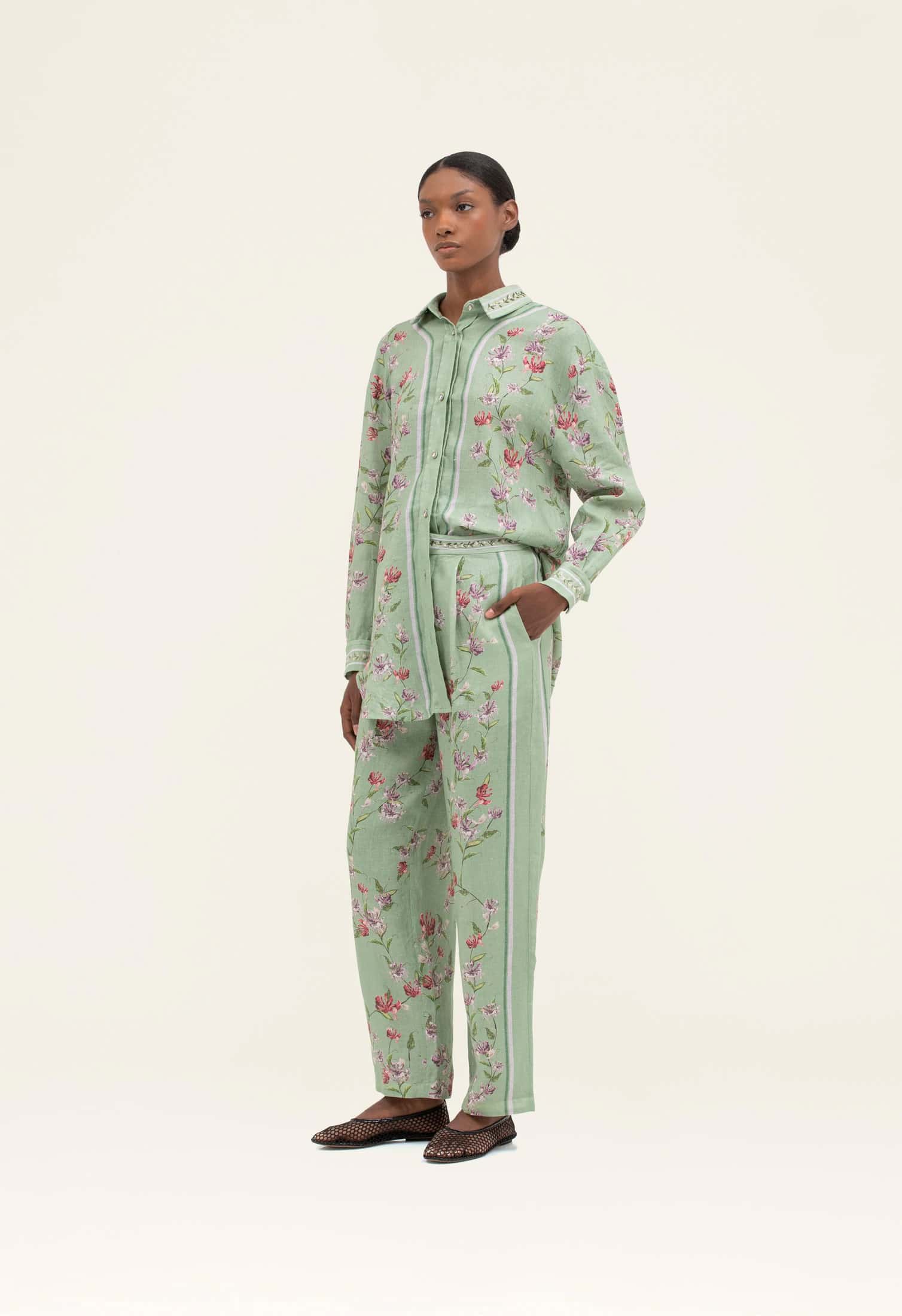 Florecer Honeysuckle Trousers