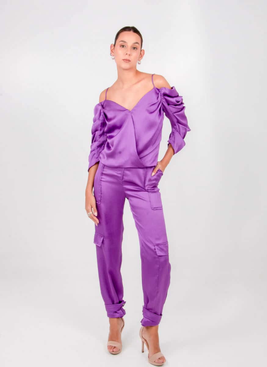 Blusa Yuzu Morada - miniatura 4