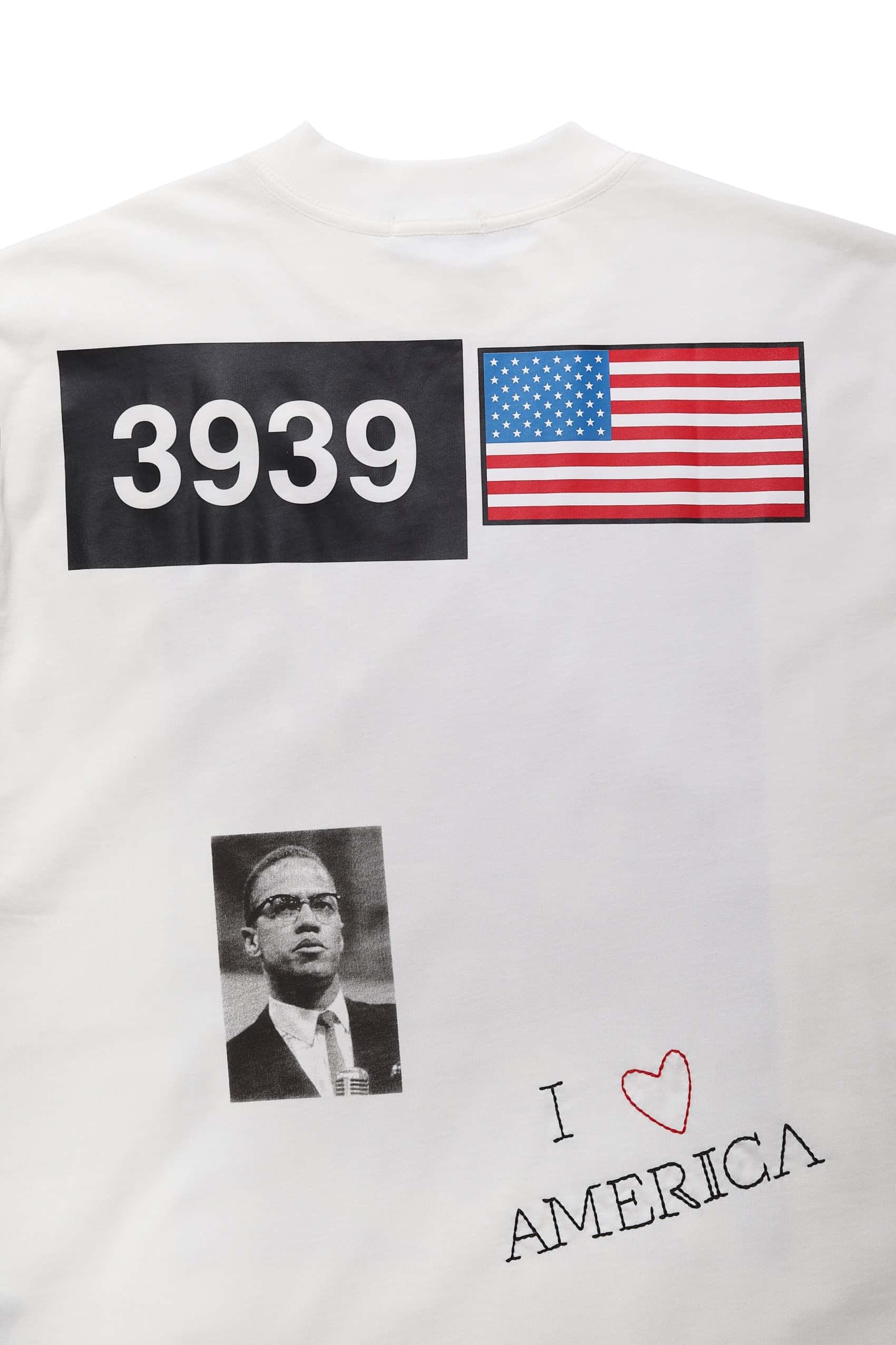 I <3 AMERICA CREME T-SHIRT - miniatura 4