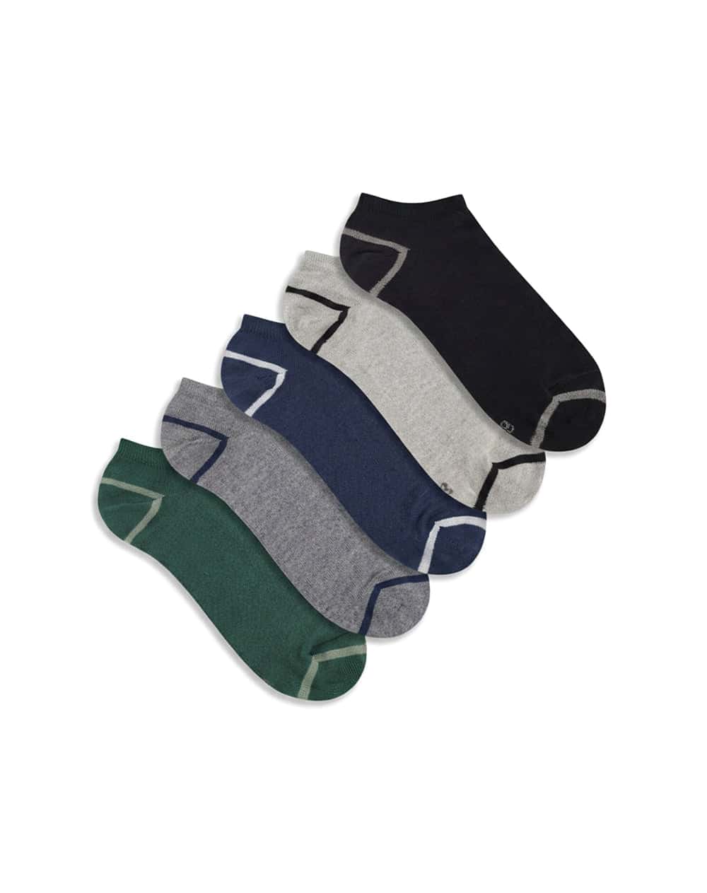 5 pares de medias tobilleras surtido hombre