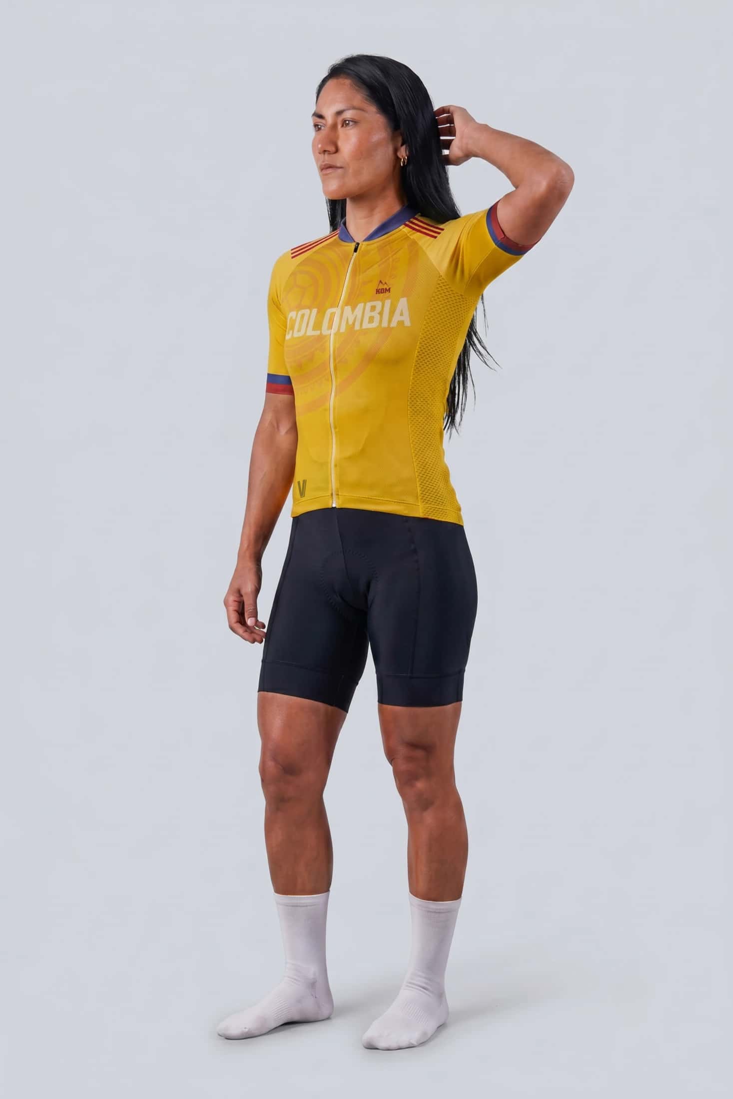 Jersey Clásico Colombia Mundialista - Manga Corta Mujer
