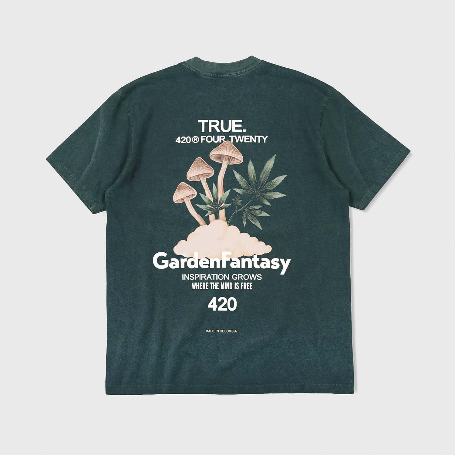 Garden T-Shirt - Deep Green