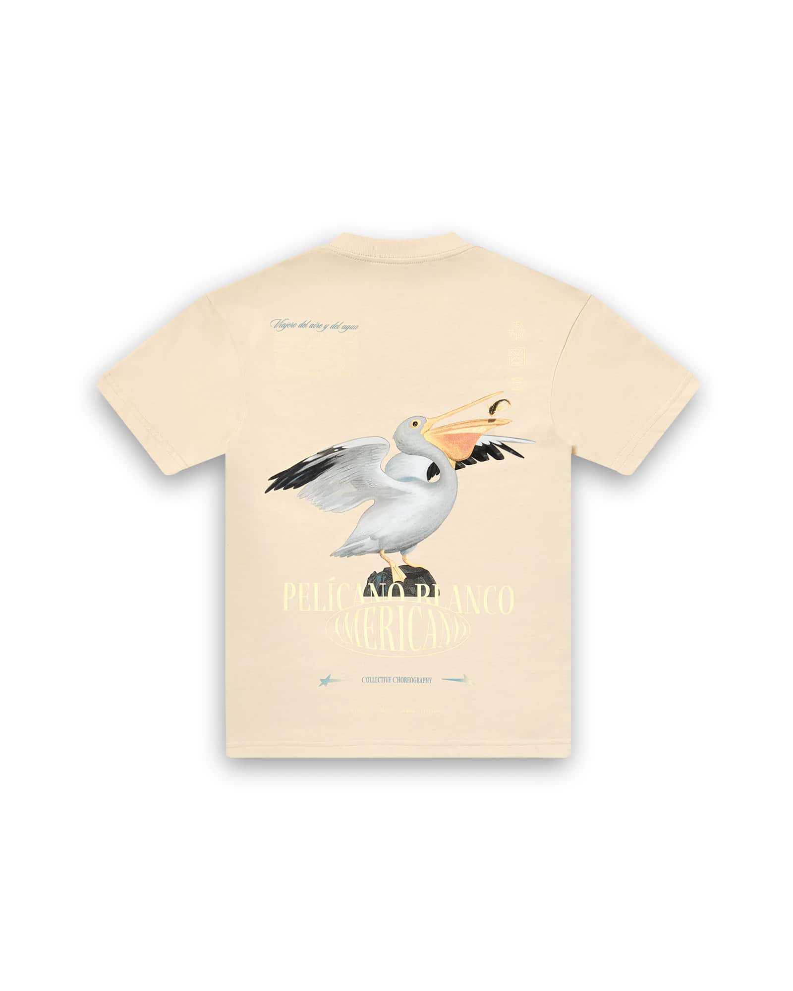 CAMISETA PELICANO BEIGE - miniatura 1