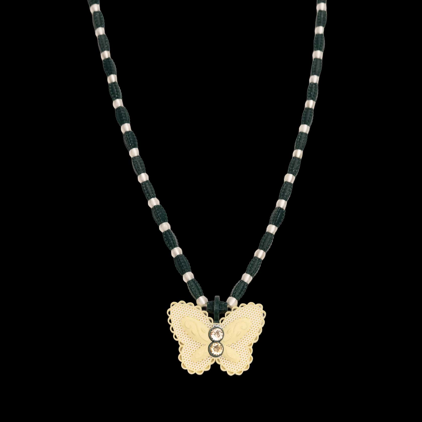 COLLAR PÉNDULO LACE  MARIPOSA