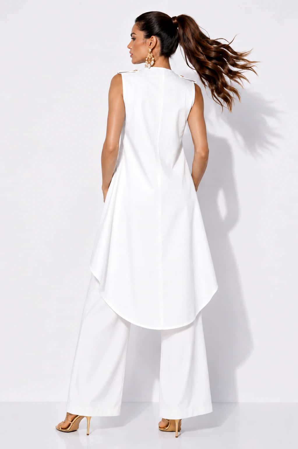 Blusa Luz Angela Blanco - miniatura 2
