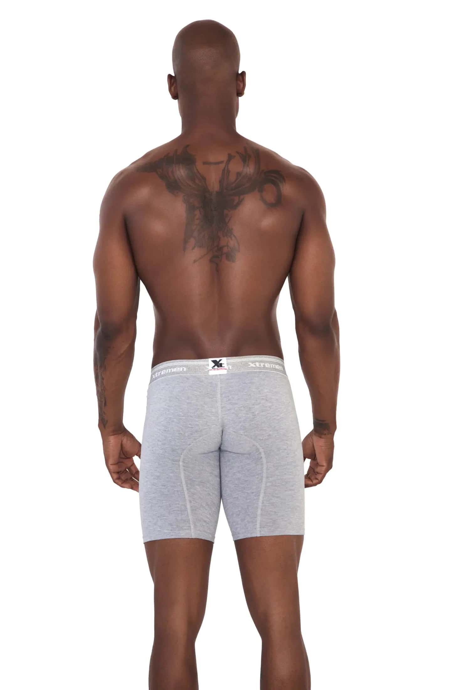 BOXER ALGODÓN DEPORTIVO FONDO ENTERO JASPE - miniatura 3