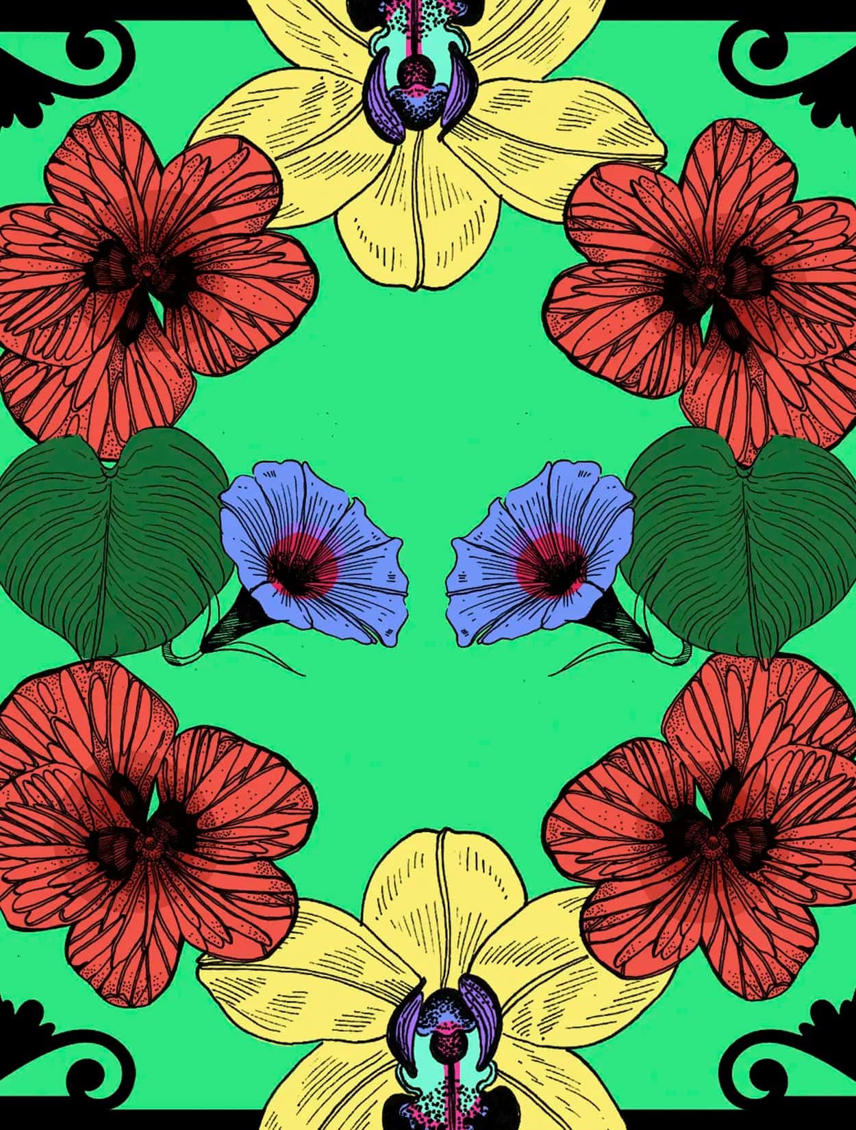PAÑOLETA L´ORCHIDEA