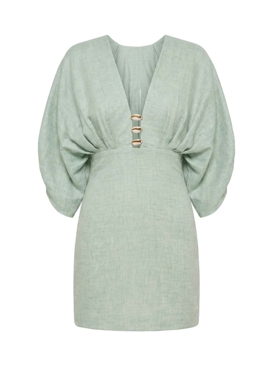 ABELLA DRESS SEAFOAM GREEN