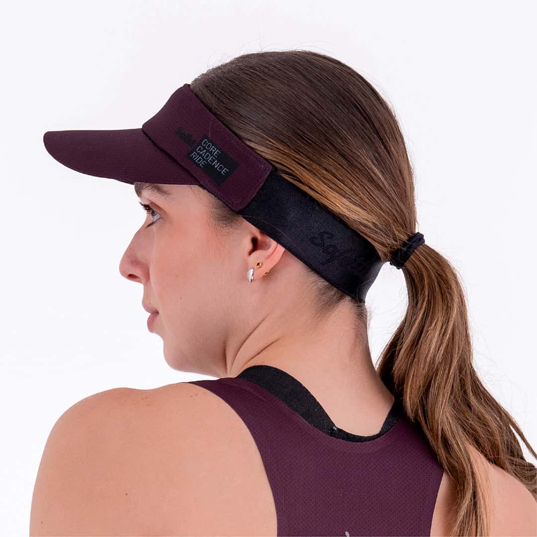 VISERA RUNNING SOLID CIRUELA UNISEX - miniatura 2