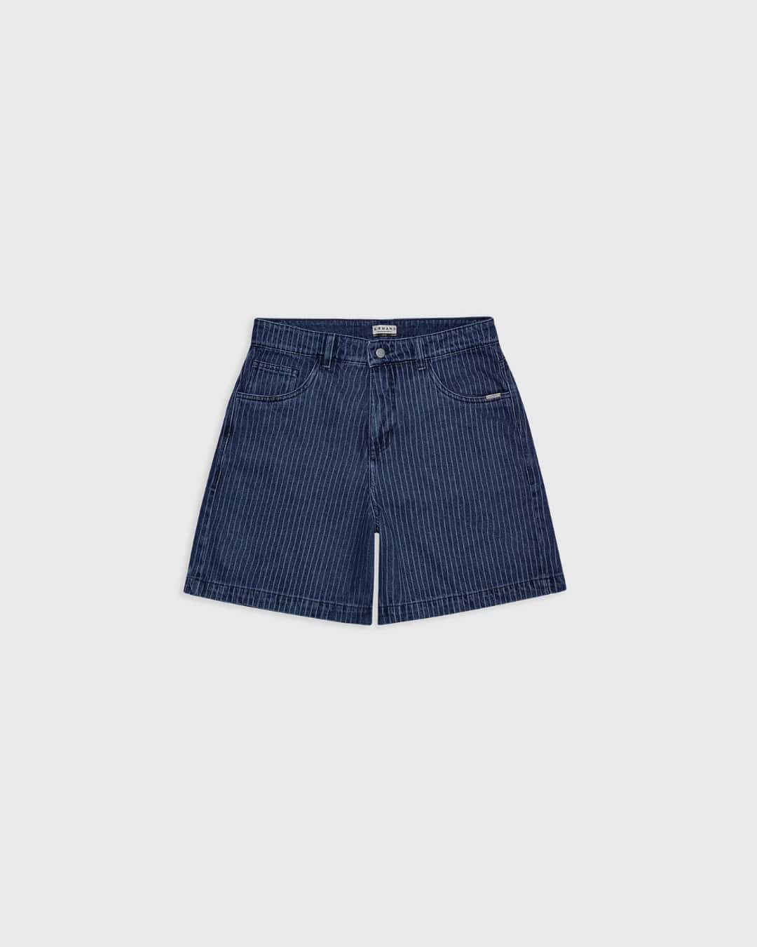 NATIVE DENIM STRIPE SHORT
