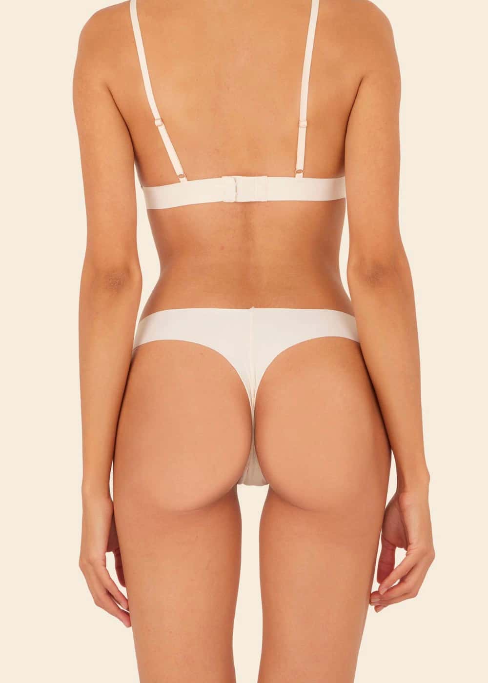 Beige Soul Thong