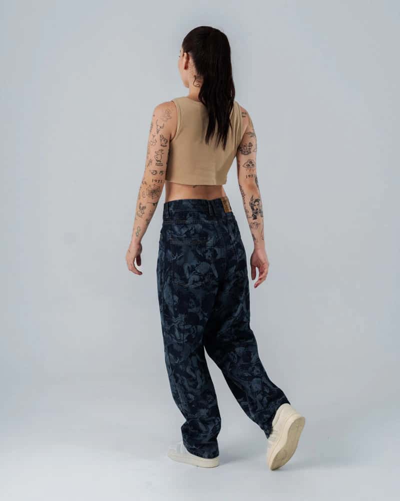 Crop Top Arena Para Mujer Corte Imperio - miniatura 4