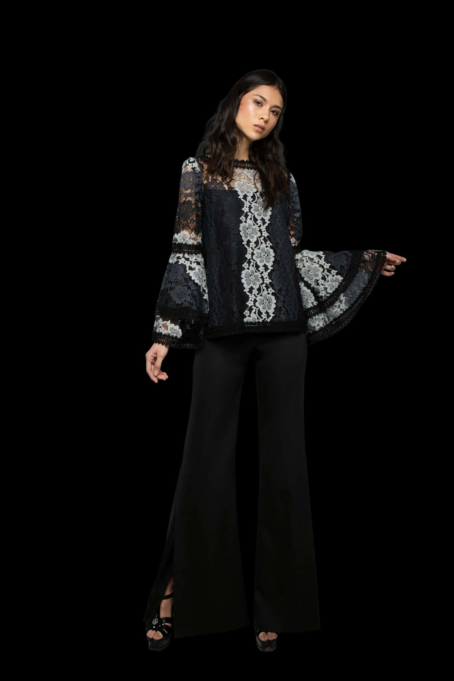 PANTALÓN ABERTURAS CREPE