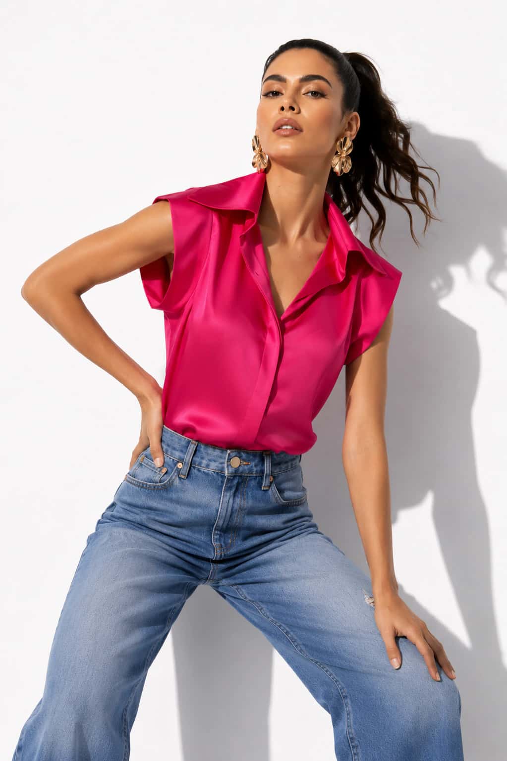 Blusa Sky Fucsia