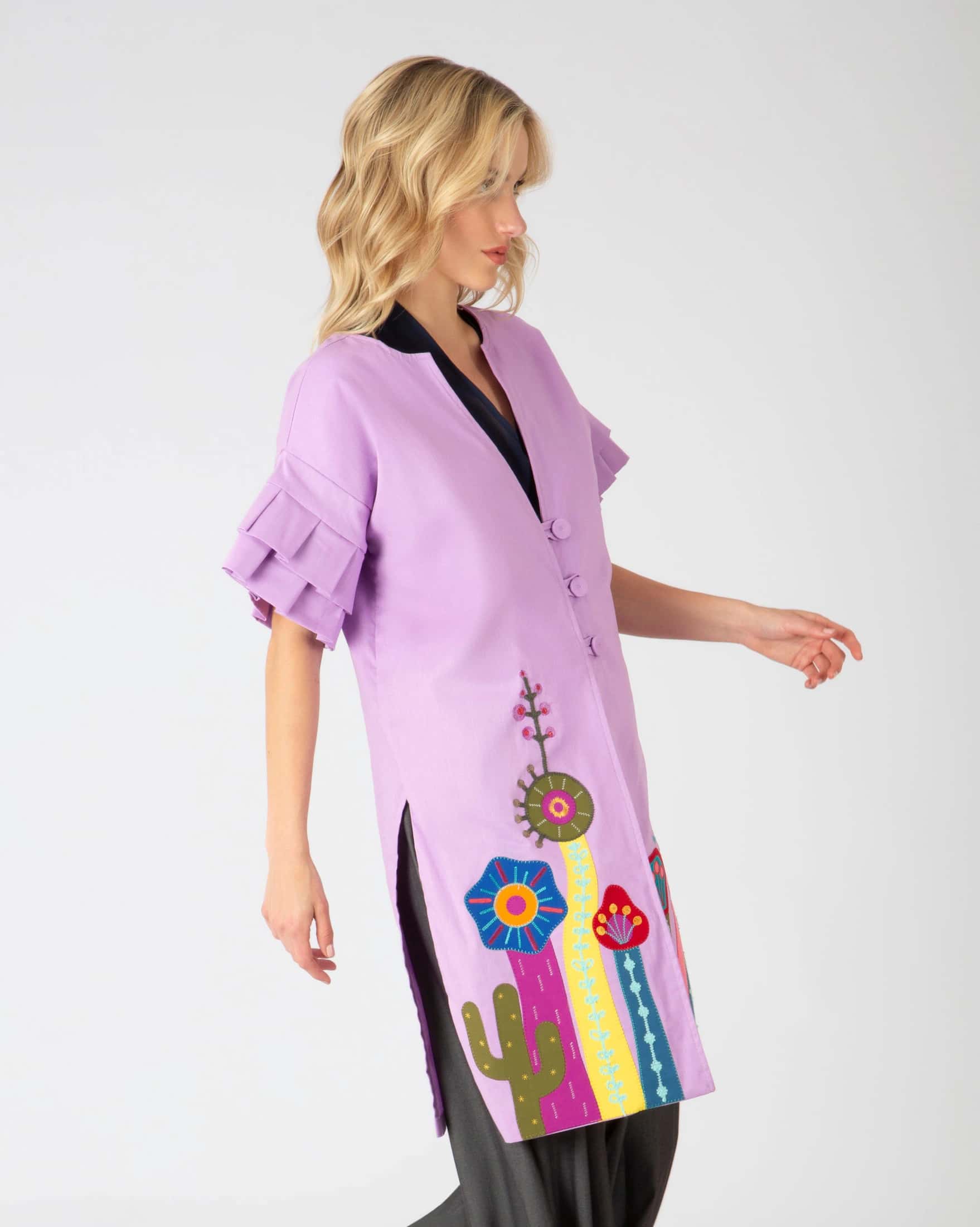 Chaleco Kimono Cactus - miniatura 4