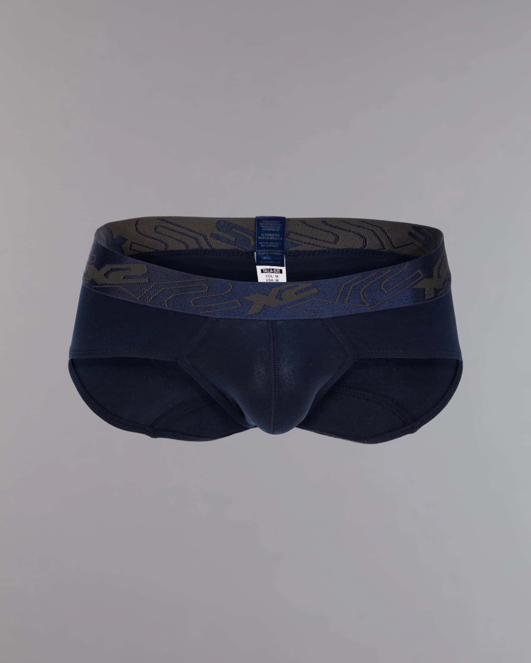 Brief Torino Algodón Azul X2