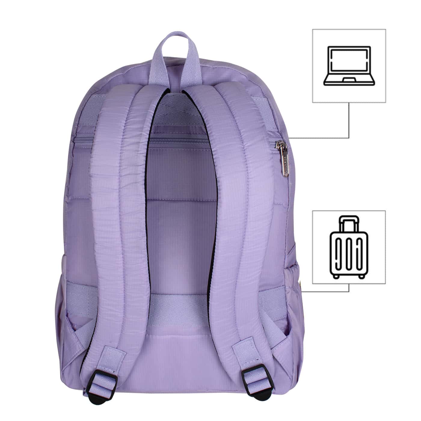 Morral Urbano Citybags Morado Lila - miniatura 4